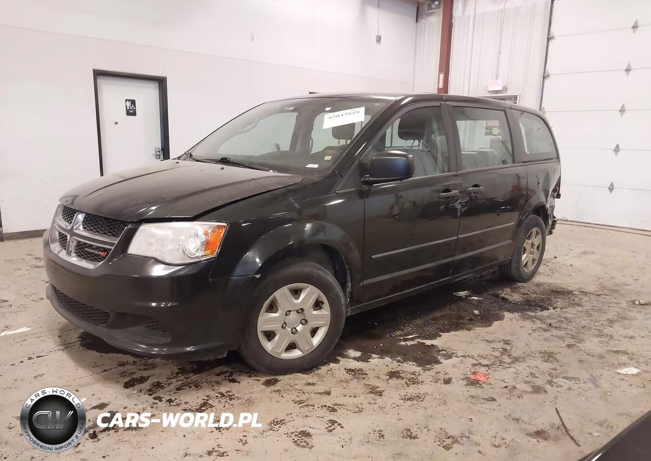 2013 Dodge Grand Caravan American Value Pkg VIN:2C4RDGBG4DR543765 - 2