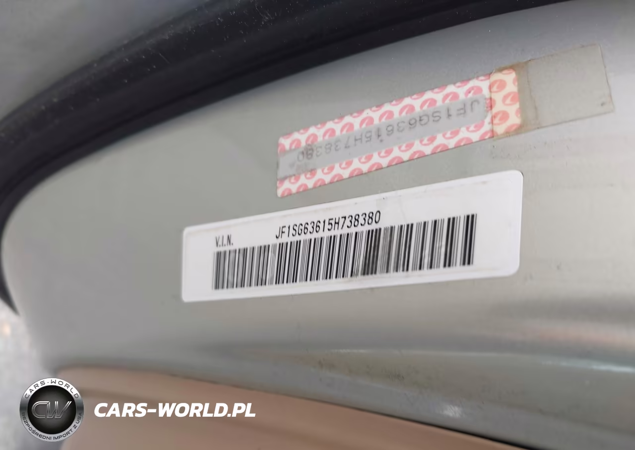 2005 Subaru Forester 2.5X VIN:JF1SG63615H738380 - 9