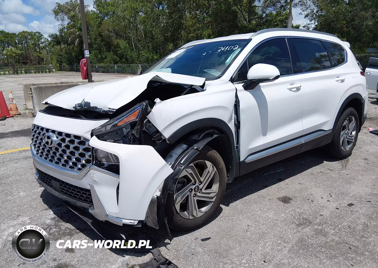 2022 Hyundai Santa Fe Sel VIN:5NMS24AJ7NH443402 - 2