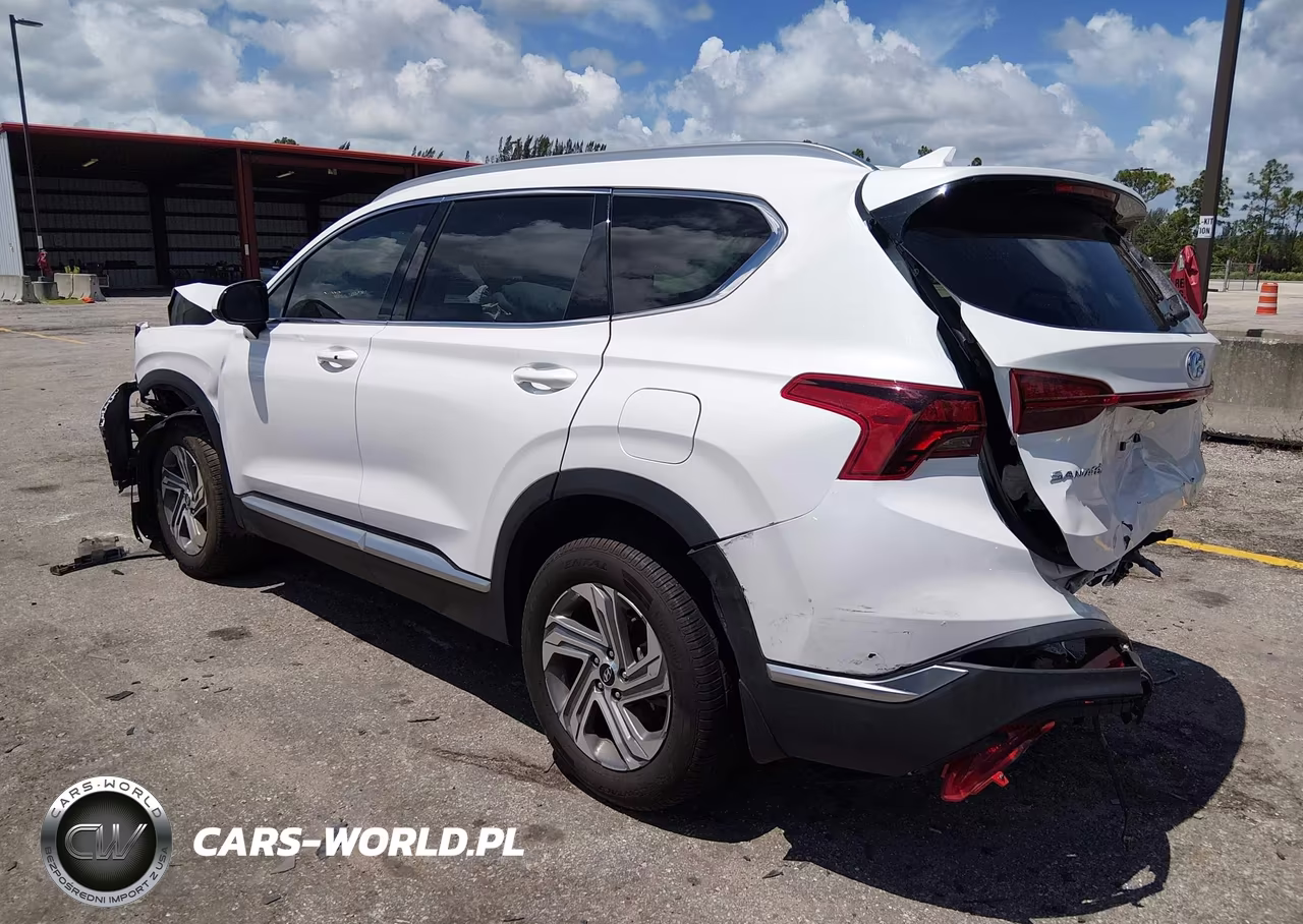 2022 Hyundai Santa Fe Sel VIN:5NMS24AJ7NH443402 - 3