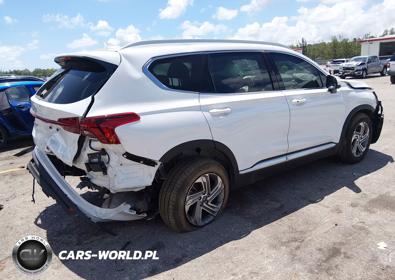 2022 Hyundai Santa Fe Sel VIN:5NMS24AJ7NH443402 - 4