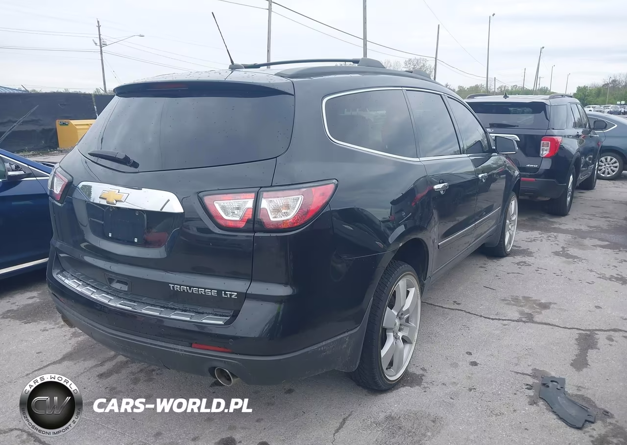 2015 Chevrolet Traverse Ltz VIN:1GNKRJKD7FJ309494 - 4