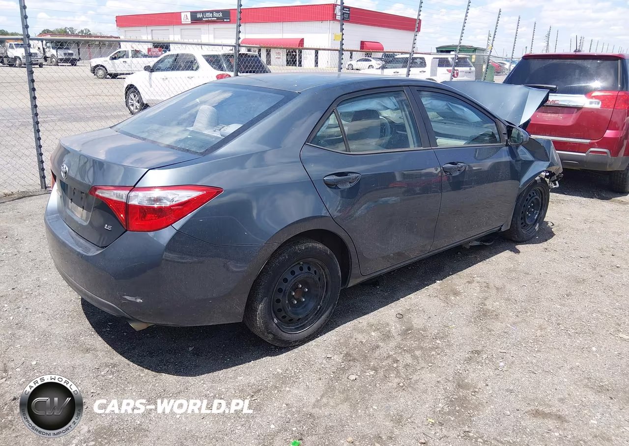 2015 Toyota Corolla Le VIN:5YFBURHE5FP229516 - 4