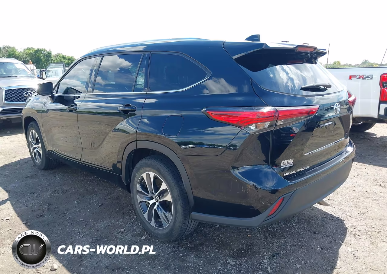 2021 Toyota Highlander Xle VIN:5TDGZRAH0MS531408 - 3