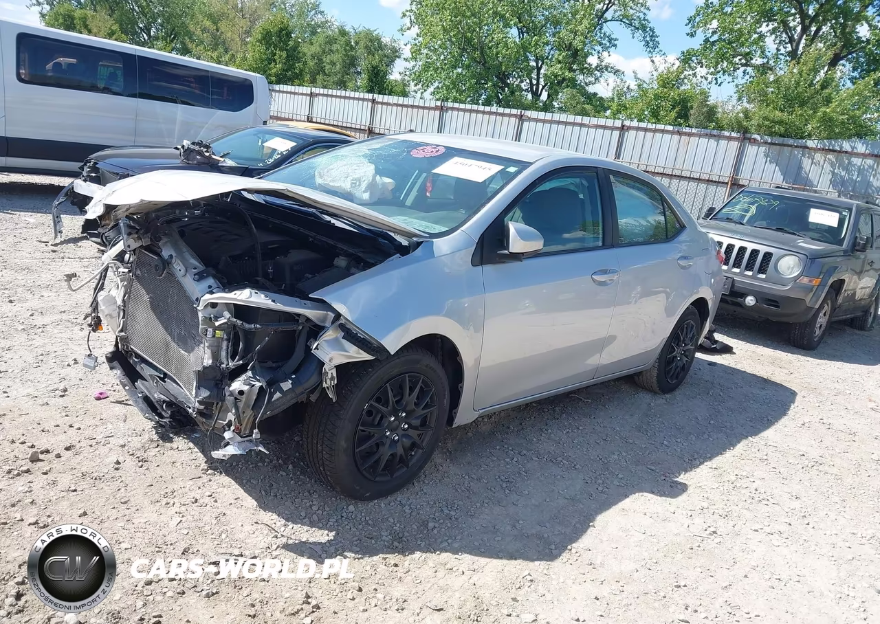 2016 Toyota Corolla Le VIN:5YFBURHE5GP496298 - 2
