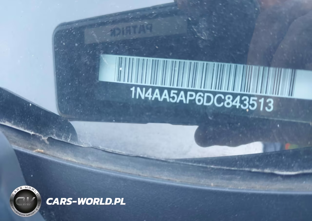 2013 Nissan Maxima 3.5 Sv VIN:1N4AA5AP6DC843513 - 9