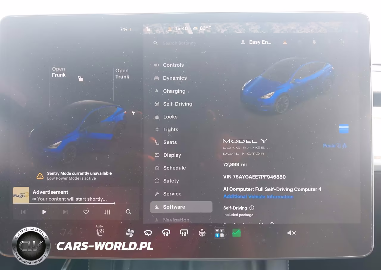 2023 Tesla Model Y Awd-Long Range Dual Motor All-Wheel Drive VIN:7SAYGAEE7PF946880 - 18