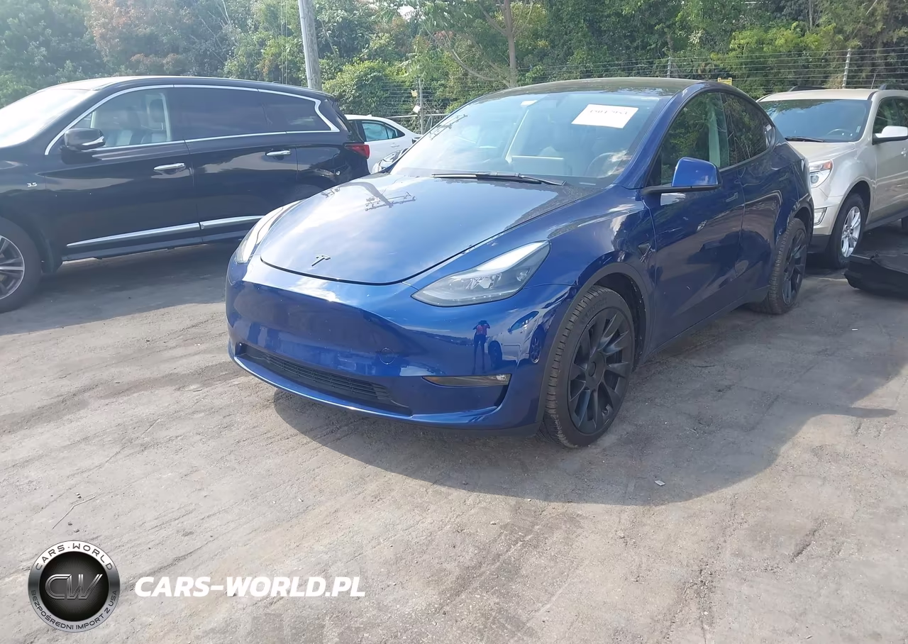 2023 Tesla Model Y Awd-Long Range Dual Motor All-Wheel Drive VIN:7SAYGAEE7PF946880 - 2