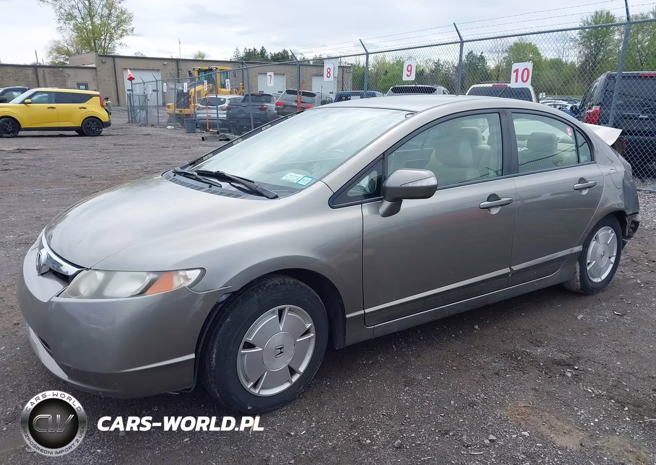 2008 Honda Civic Hybrid VIN:JHMFA36278S031214 - 2