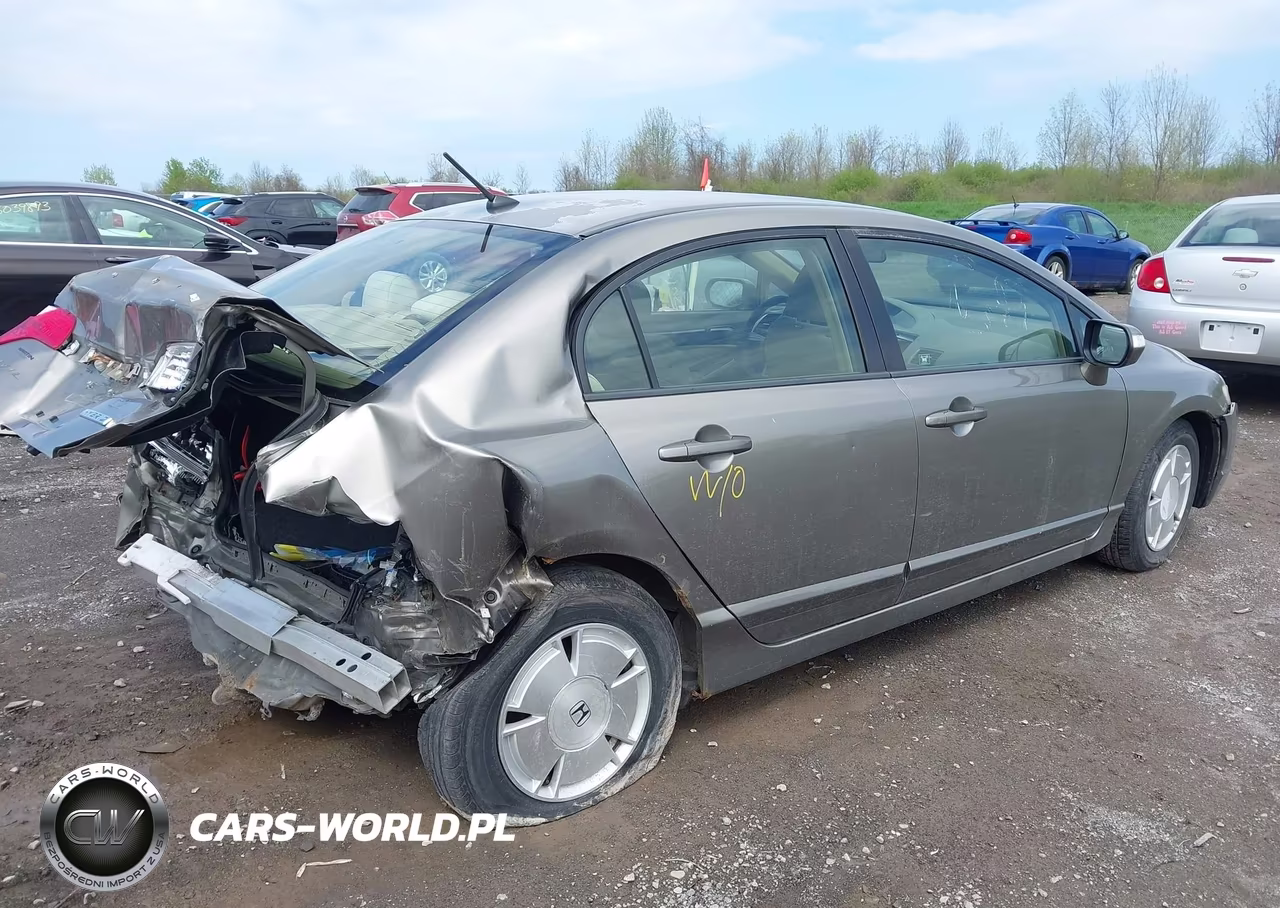 2008 Honda Civic Hybrid VIN:JHMFA36278S031214 - 4