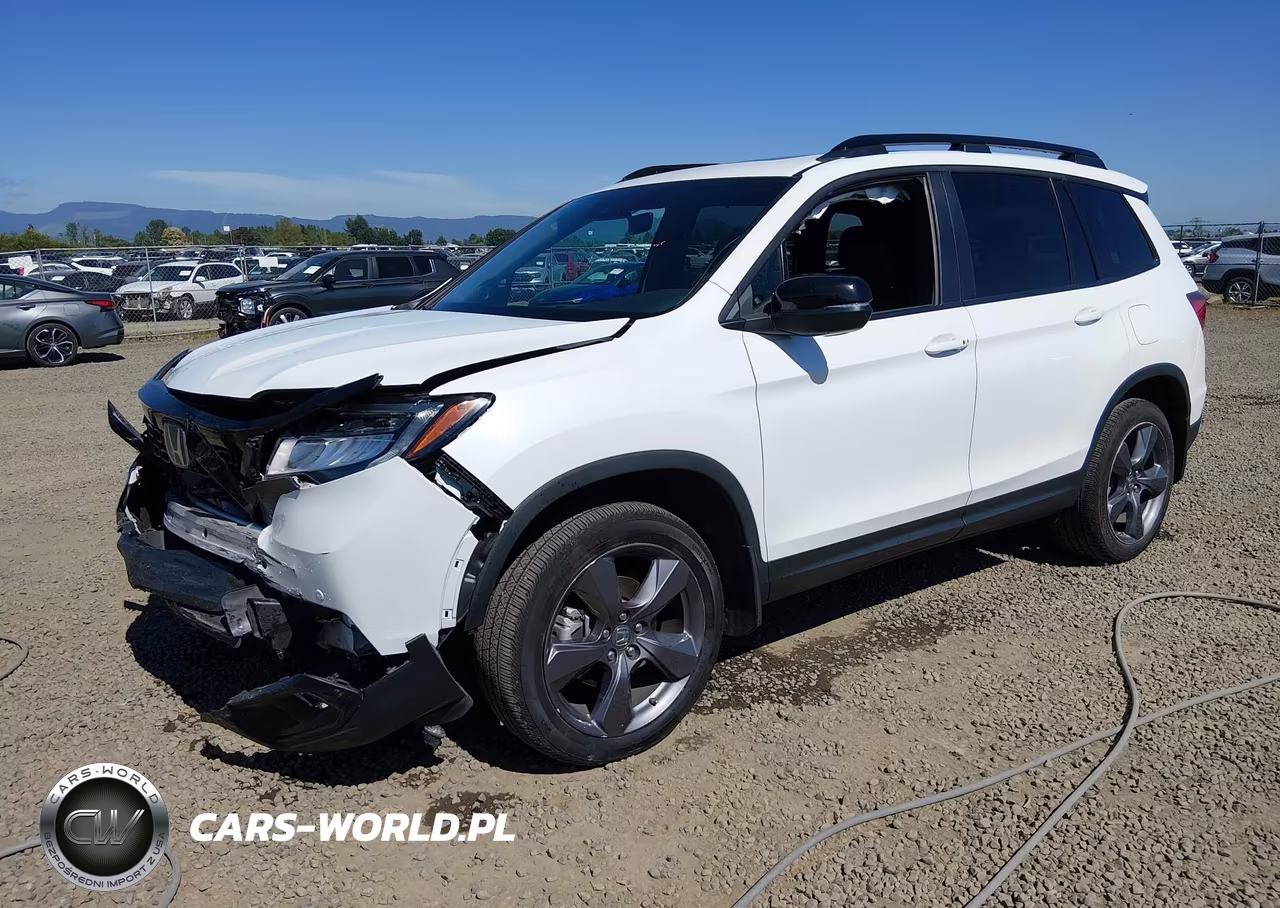 2020 Honda Passport Awd Touring VIN:5FNYF8H91LB011386 - 2