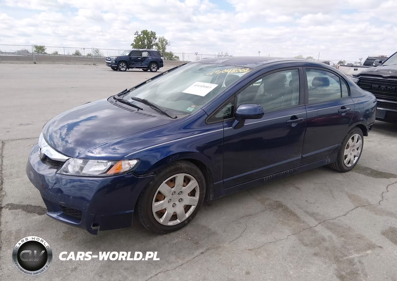 2010 Honda Civic Lx VIN:2HGFA1F53AH587275 - 2