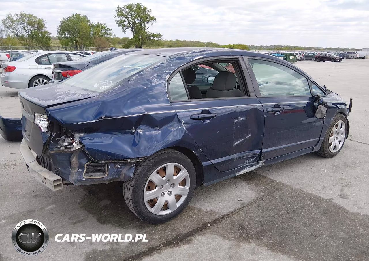 2010 Honda Civic Lx VIN:2HGFA1F53AH587275 - 4