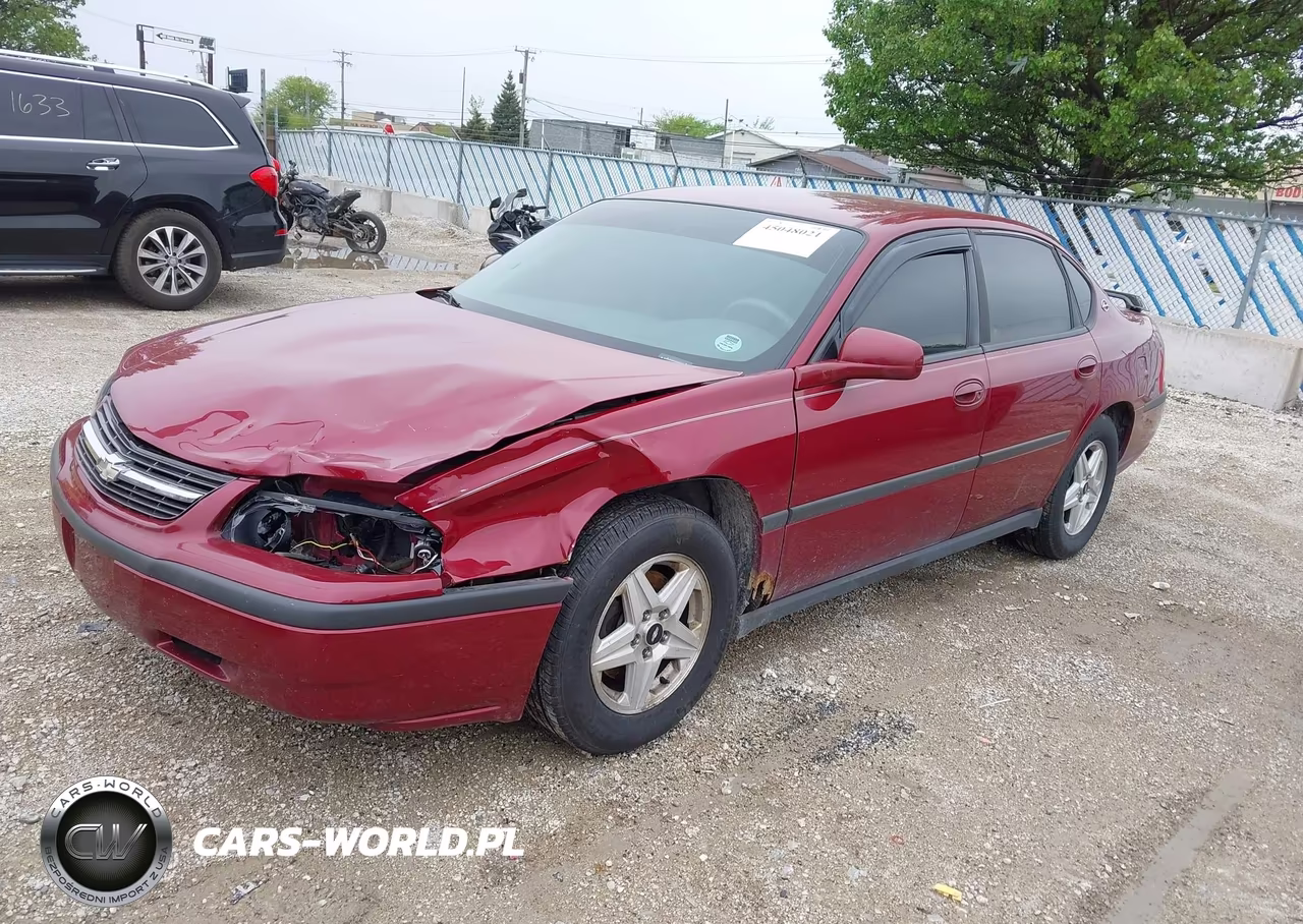 2005 Chevrolet Impala VIN:2G1WF52E959312502 - 2
