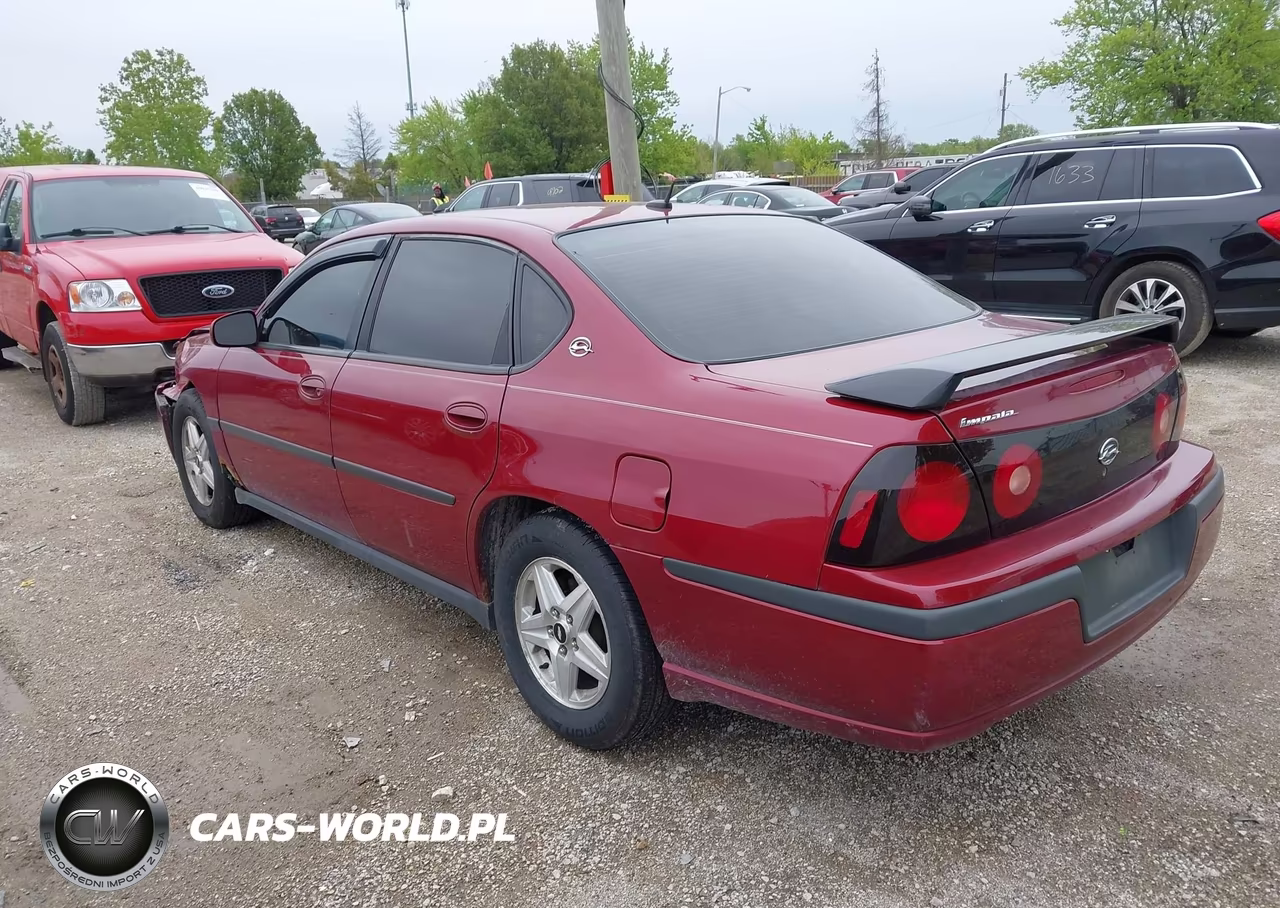 2005 Chevrolet Impala VIN:2G1WF52E959312502 - 3
