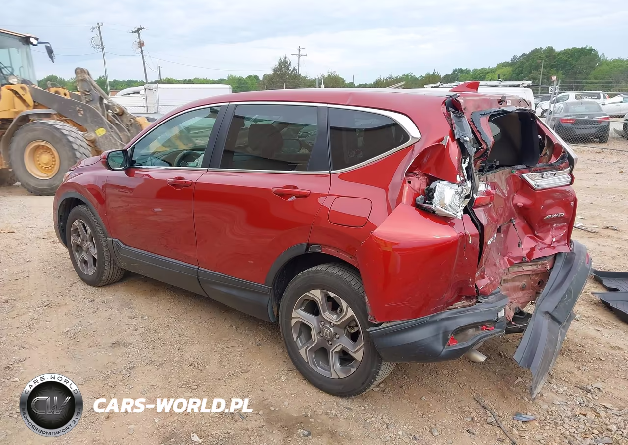 2018 Honda Cr-V Ex-L-Ex-L Navi VIN:2HKRW2H85JH668179 - 3