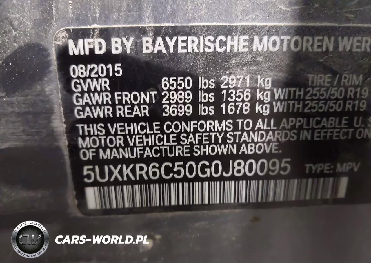2016 BMW X5 xDrive50I VIN:5UXKR6C50G0J80095 - 9