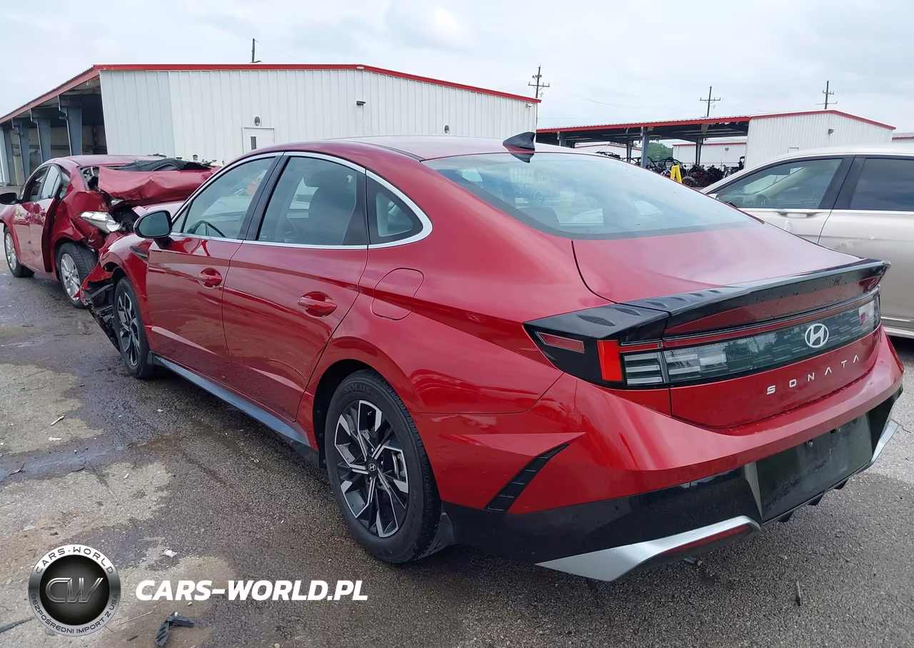 2025 Hyundai Sonata Sel VIN:KMHL64JA2SA465754 - 3