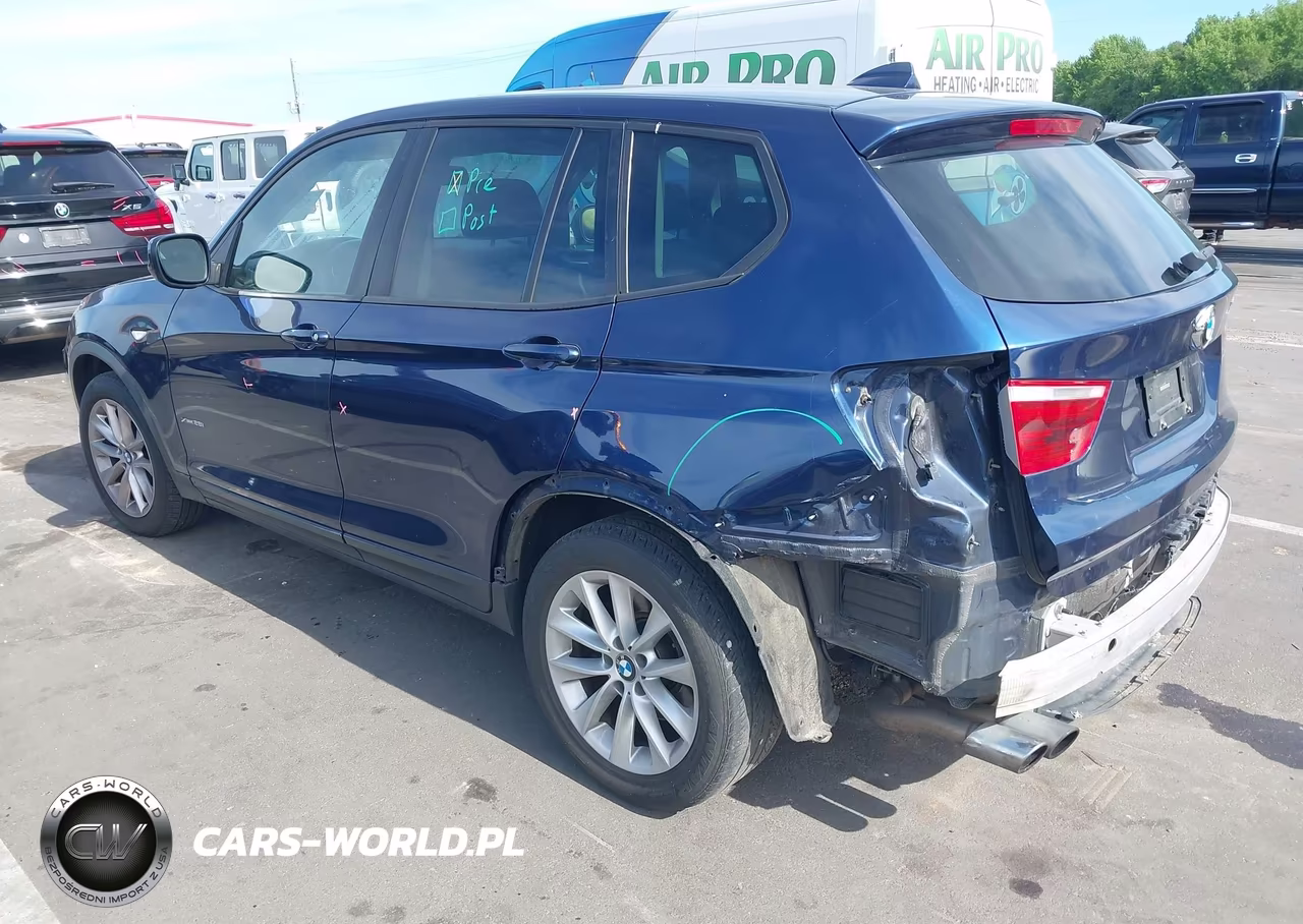 2014 BMW X3 xDrive28I VIN:5UXWX9C50E0D27945 - 3
