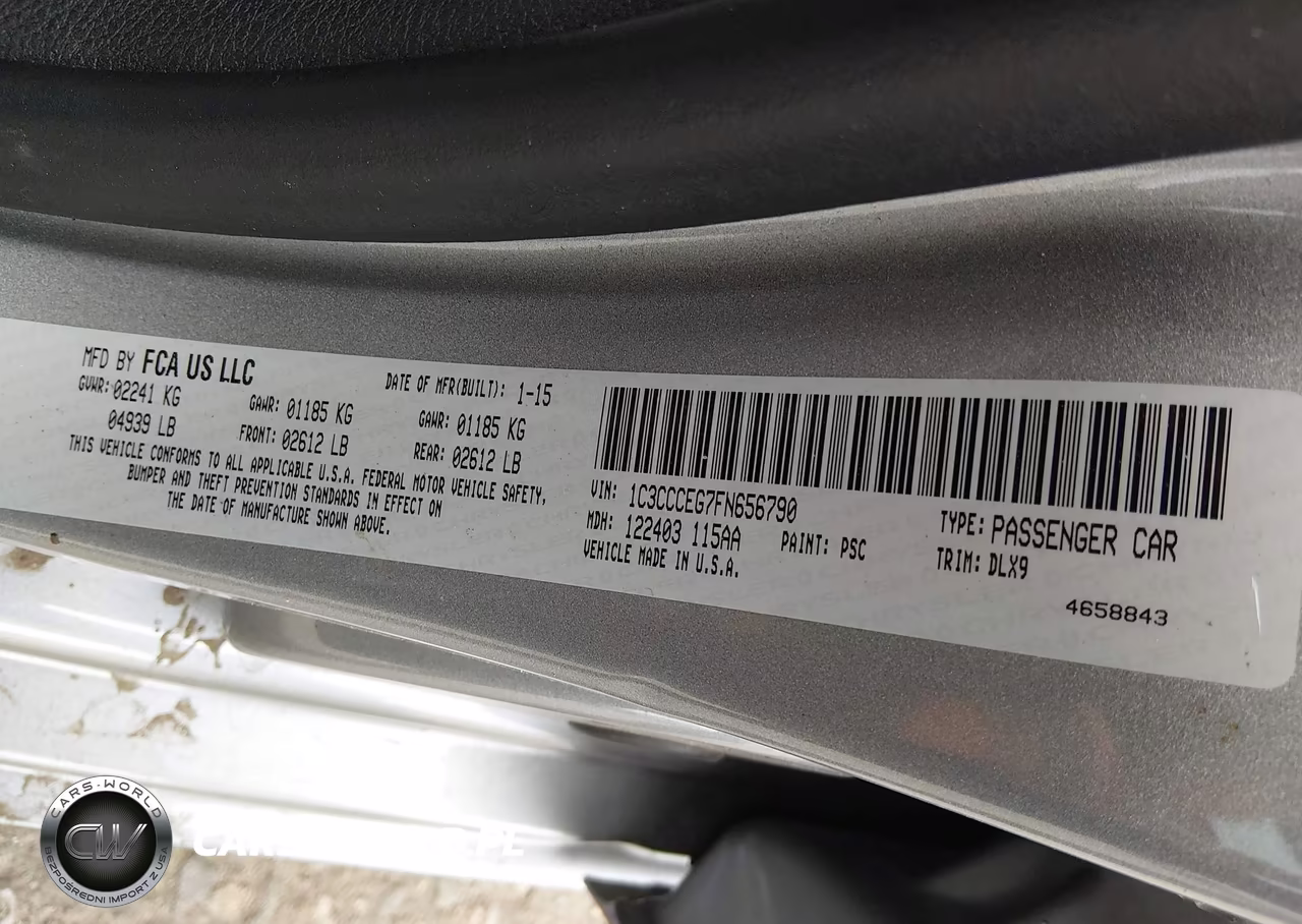 2015 Chrysler 200 C VIN:1C3CCCEG7FN656790 - 9