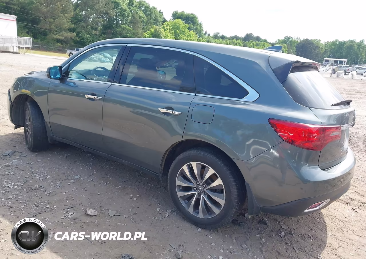 2015 Acura Mdx Technology Package VIN:5FRYD3H40FB001223 - 3