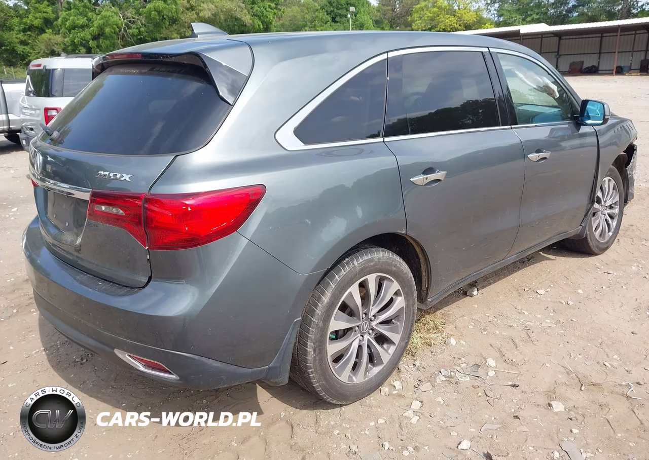 2015 Acura Mdx Technology Package VIN:5FRYD3H40FB001223 - 4