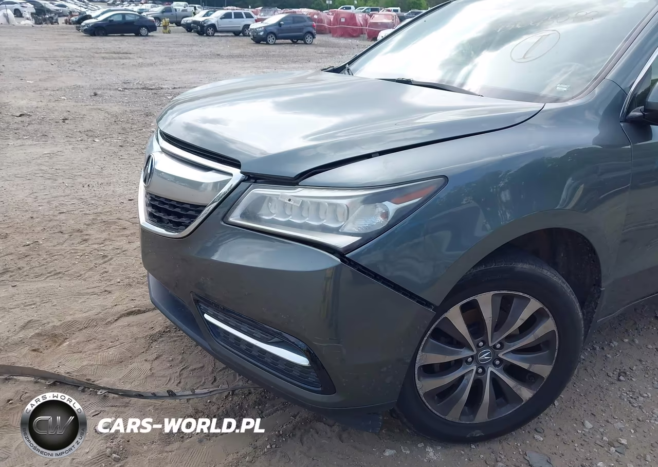 2015 Acura Mdx Technology Package VIN:5FRYD3H40FB001223 - 6