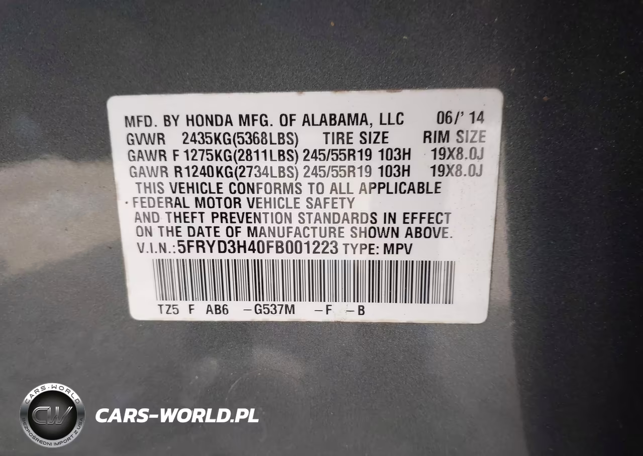 2015 Acura Mdx Technology Package VIN:5FRYD3H40FB001223 - 9