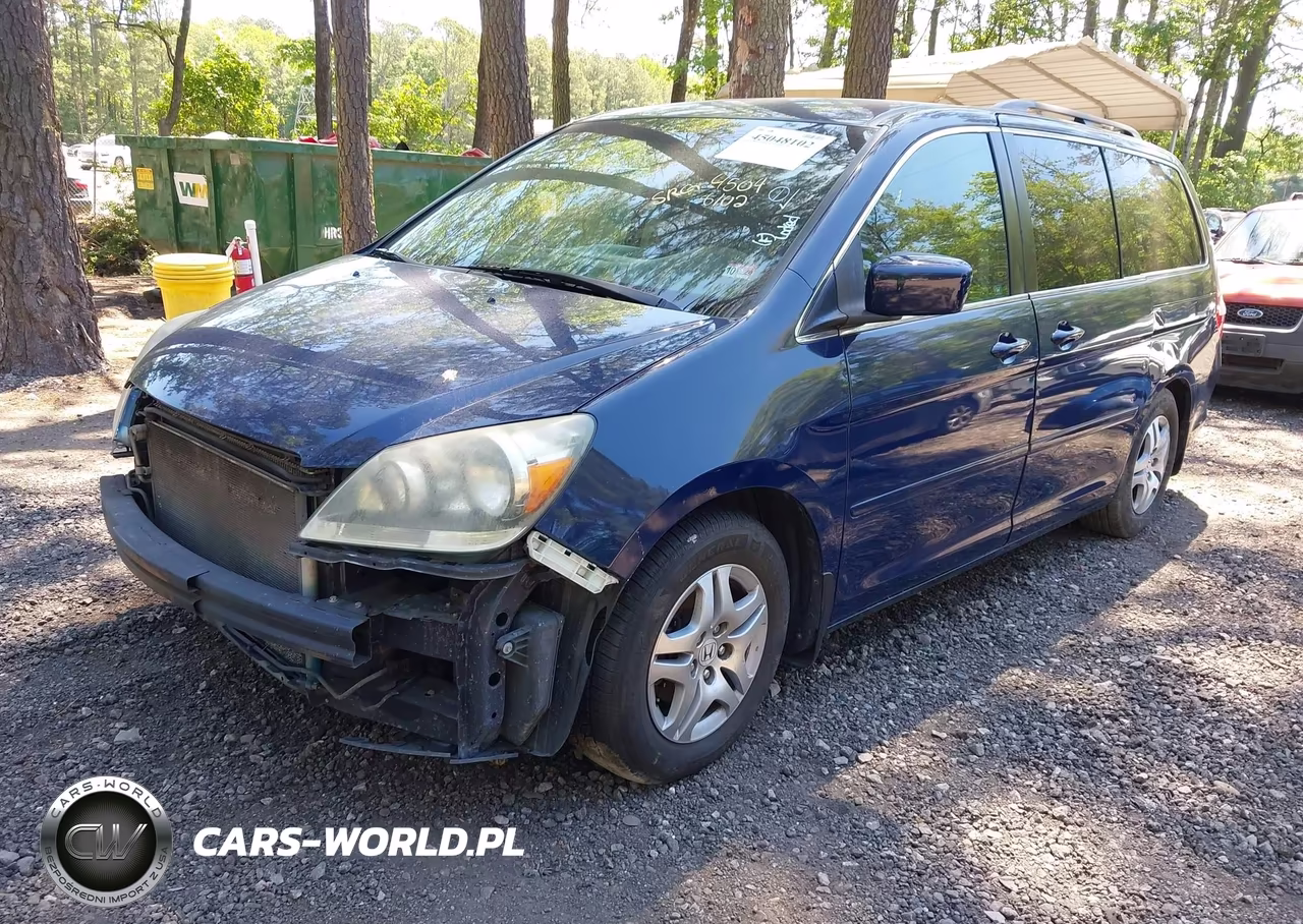 2007 Honda Odyssey Ex VIN:5FNRL38447B031657 - 2