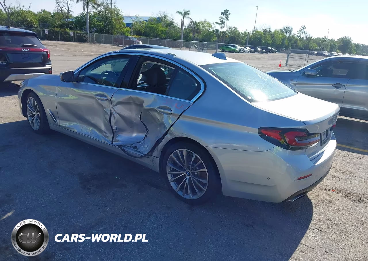 2021 BMW 530I VIN:WBA53BH06MCF58310 - 3