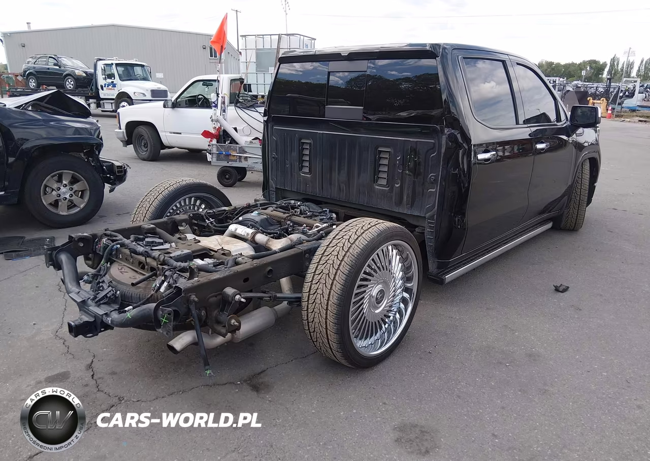 2022 GMC Sierra 1500 4Wd Short Box Denali VIN:3GTUUGEL7NG673100 - 4