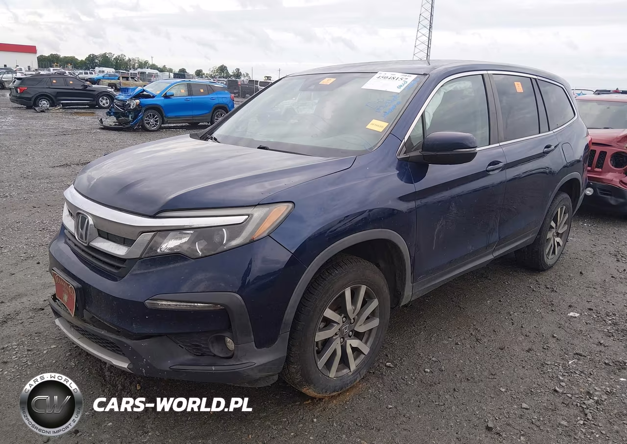 2020 Honda Pilot Awd Ex VIN:5FNYF6H33LB009672 - 2