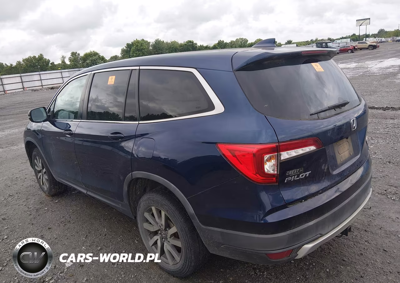 2020 Honda Pilot Awd Ex VIN:5FNYF6H33LB009672 - 3