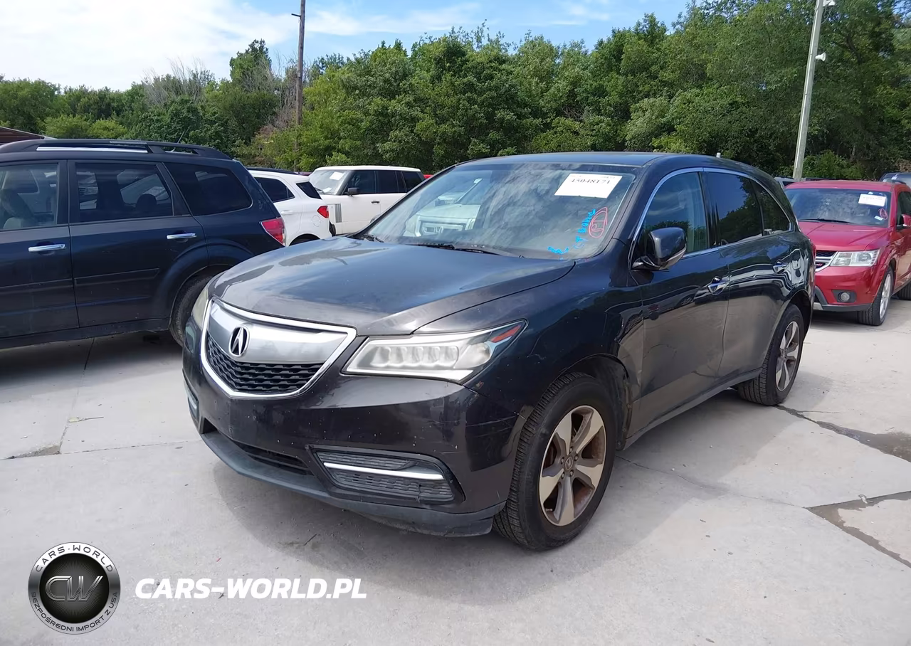 2016 Acura Mdx Acurawatch Plus Package VIN:5FRYD4H28GB001637 - 2