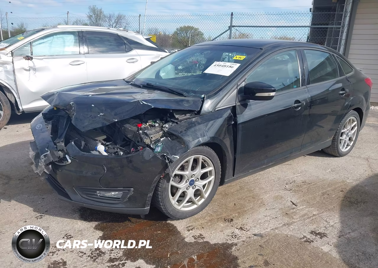 2015 Ford Focus Se VIN:1FADP3F22FL355417 - 2
