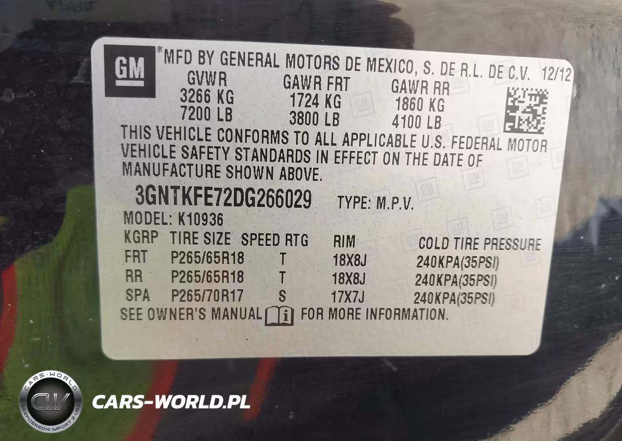 2013 Chevrolet Avalanche Lt VIN:3GNTKFE72DG266029 - 9