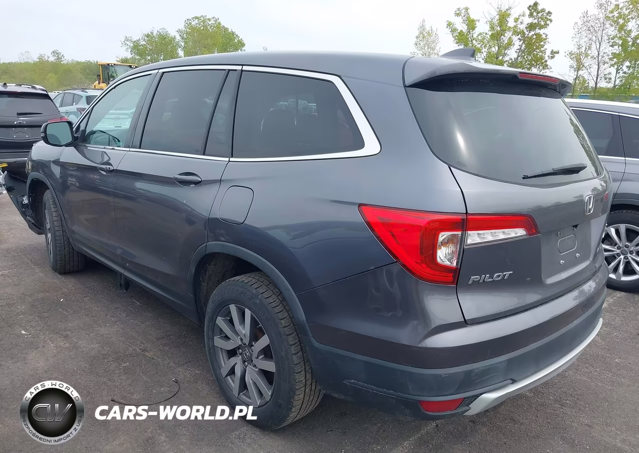 2019 Honda Pilot Ex VIN:5FNYF6H37KB083644 - 3