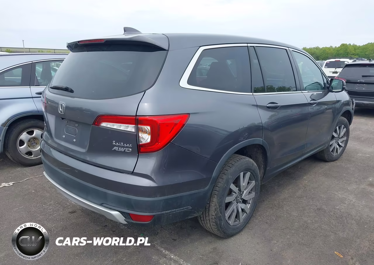 2019 Honda Pilot Ex VIN:5FNYF6H37KB083644 - 4