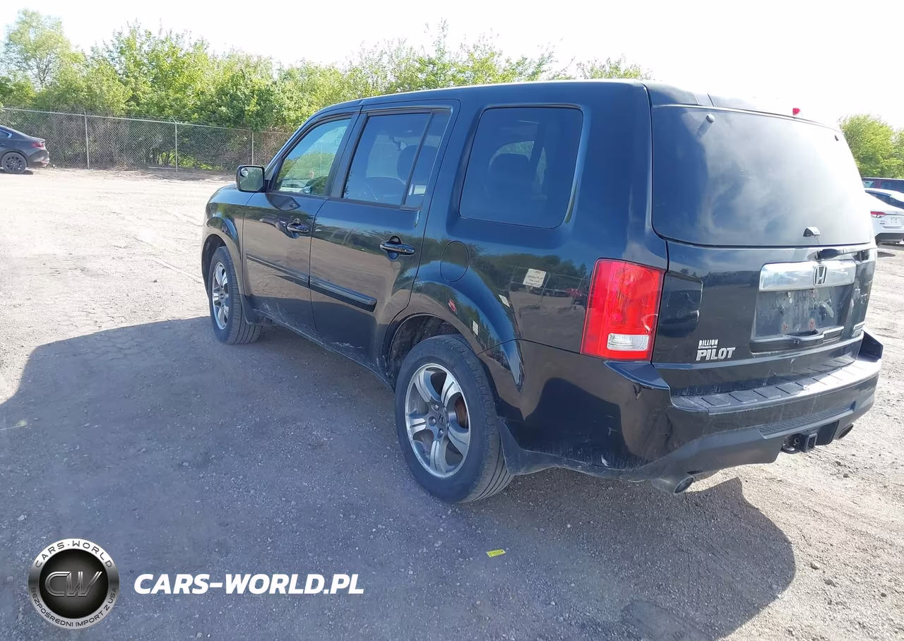2015 Honda Pilot Se VIN:5FNYF4H37FB062867 - 3