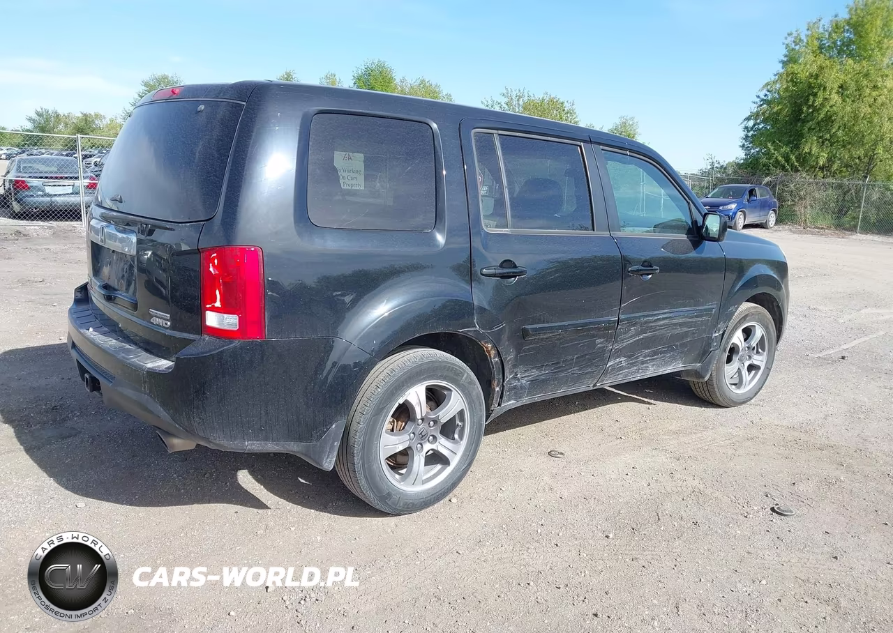 2015 Honda Pilot Se VIN:5FNYF4H37FB062867 - 4