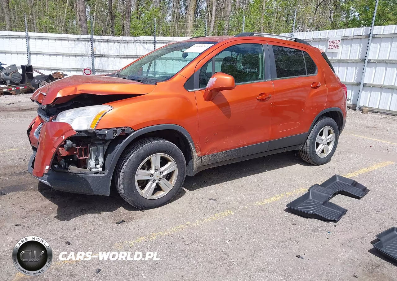 2015 Chevrolet Trax Lt VIN:KL7CJRSB2FB095524 - 2
