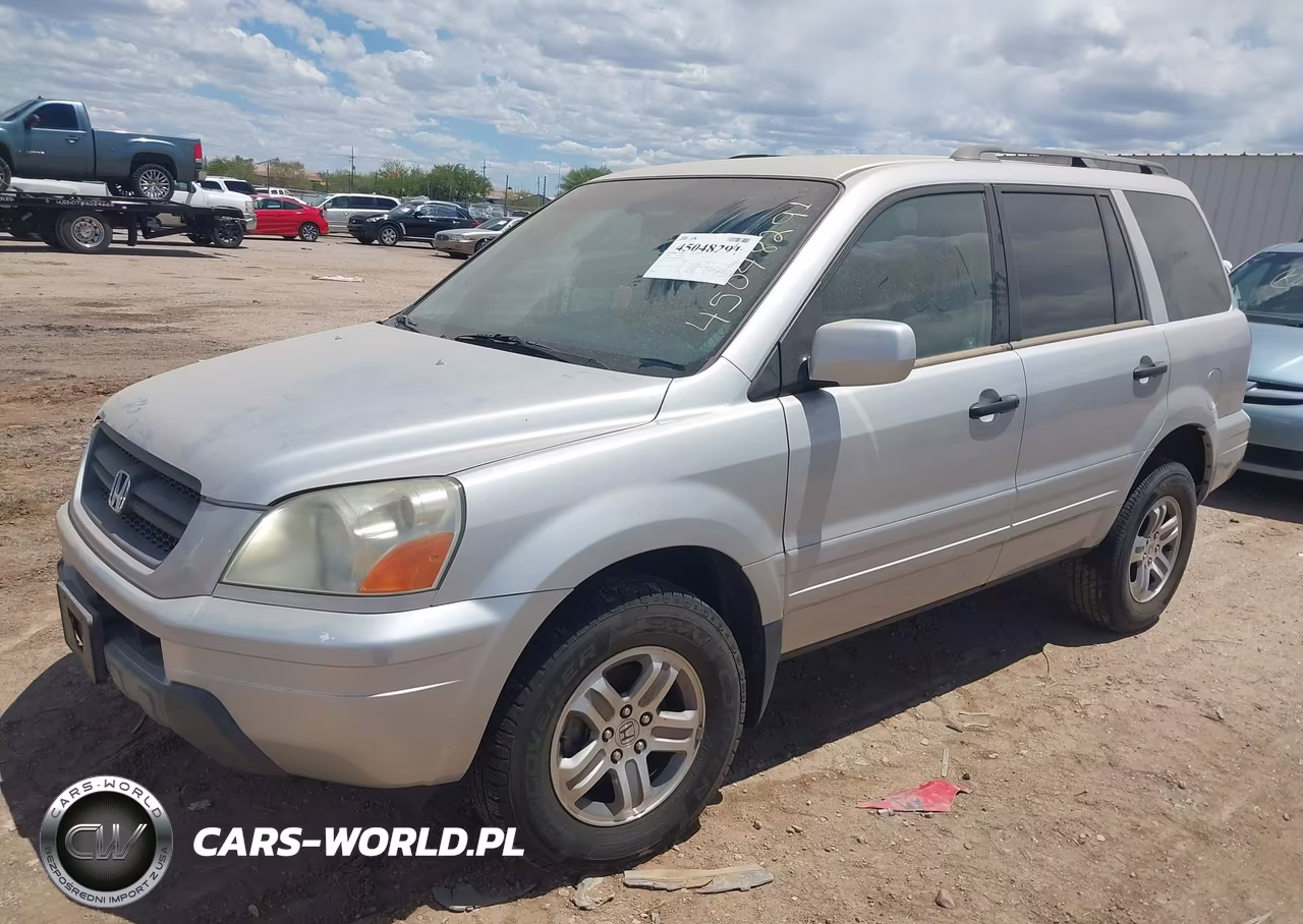 2003 Honda Pilot Ex VIN:2HKYF18423H508069 - 2