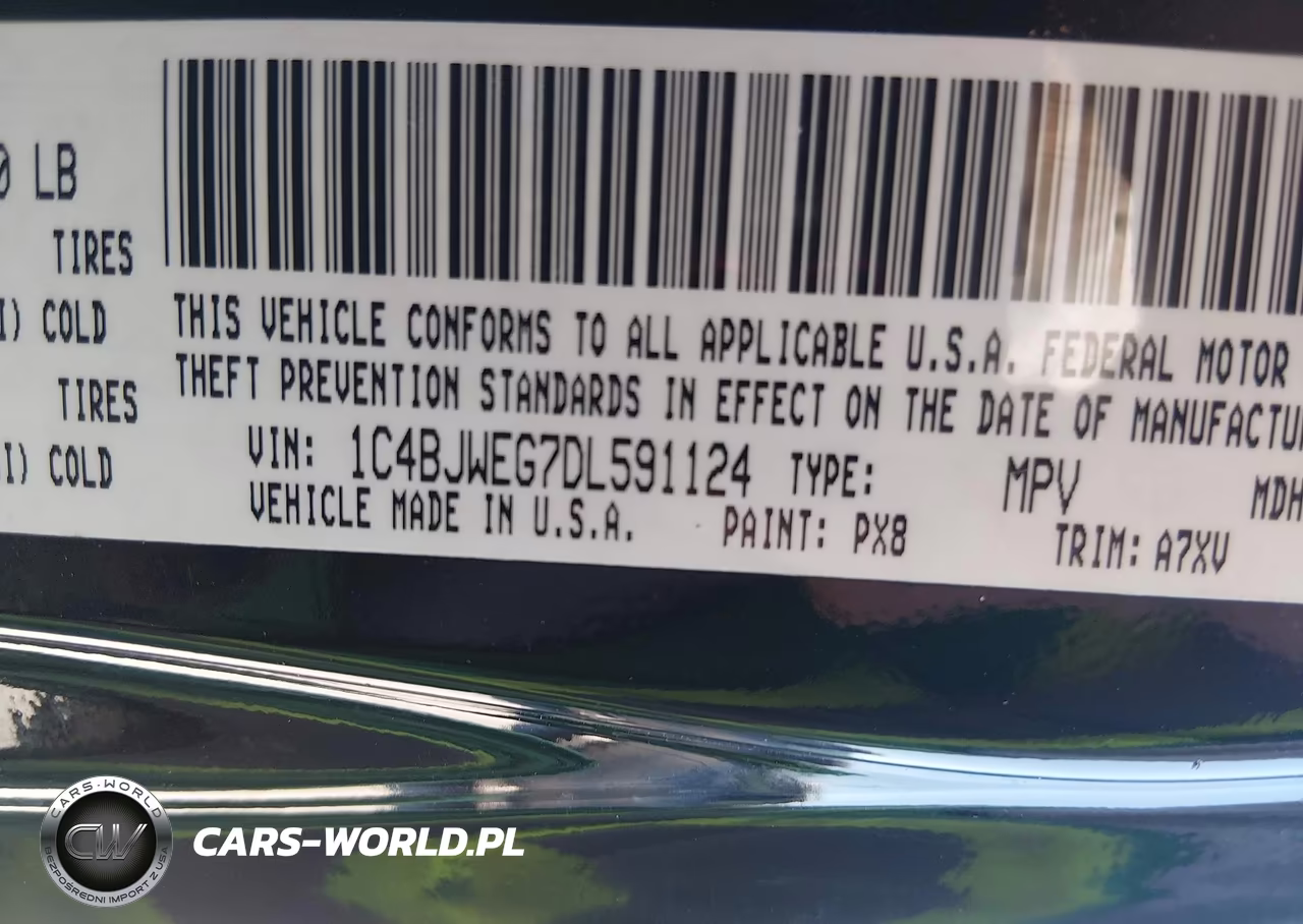 2013 Jeep Wrangler Unlimited Sahara VIN:1C4BJWEG7DL591124 - 9