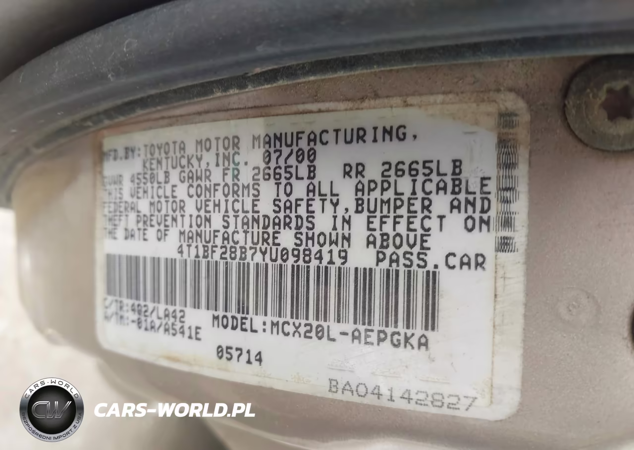 2000 Toyota Avalon Xls VIN:4T1BF28B7YU098419 - 9