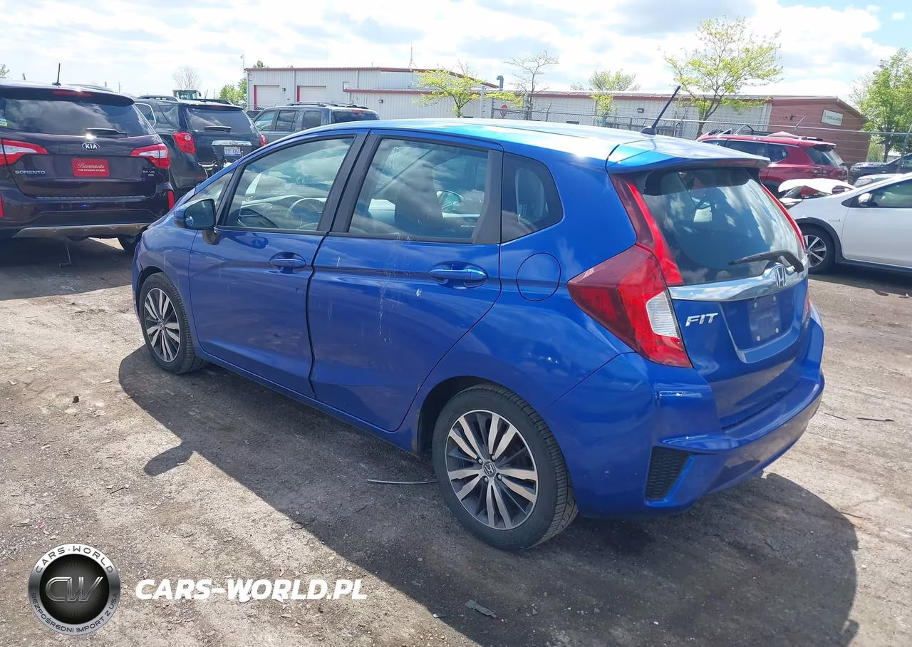 2015 Honda Fit Ex-Ex-L VIN:3HGGK5H85FM753711 - 3