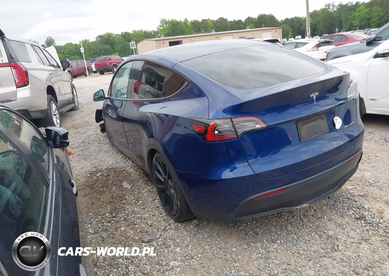 2022 Tesla Model Y Long Range Dual Motor All-Wheel Drive VIN:7SAYGDEE6NF310420 - 3