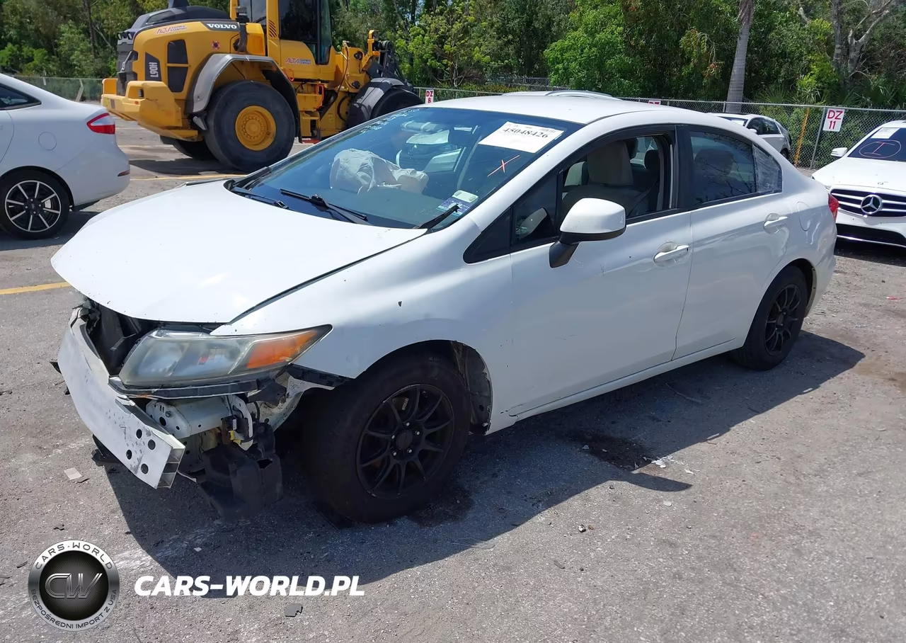 2012 Honda Civic Lx VIN:19XFB2F50CE368838 - 2