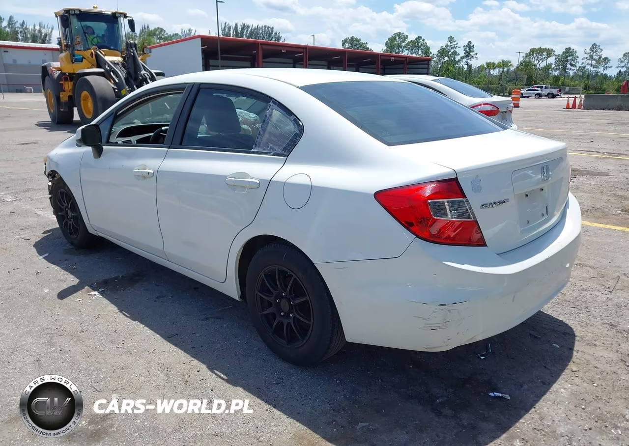 2012 Honda Civic Lx VIN:19XFB2F50CE368838 - 3