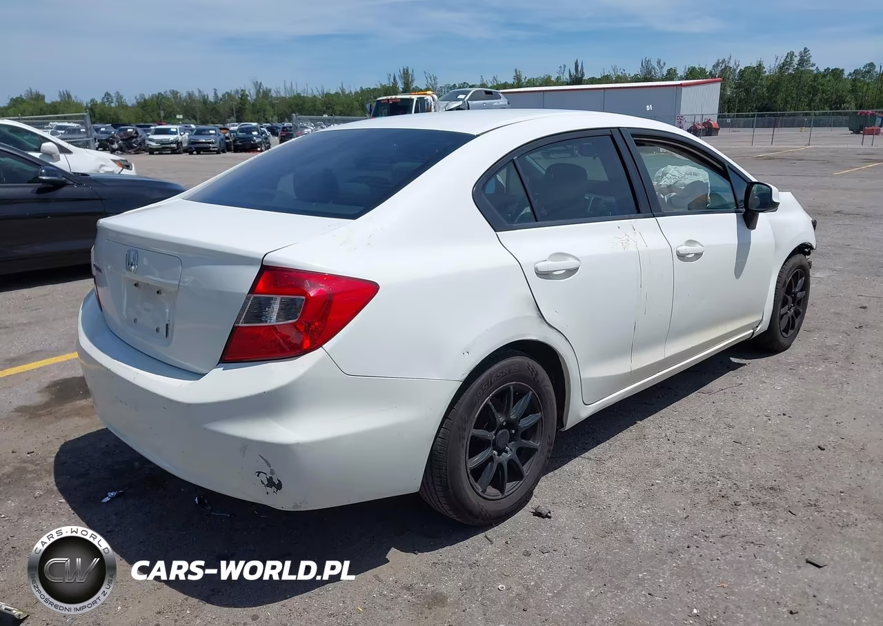 2012 Honda Civic Lx VIN:19XFB2F50CE368838 - 4