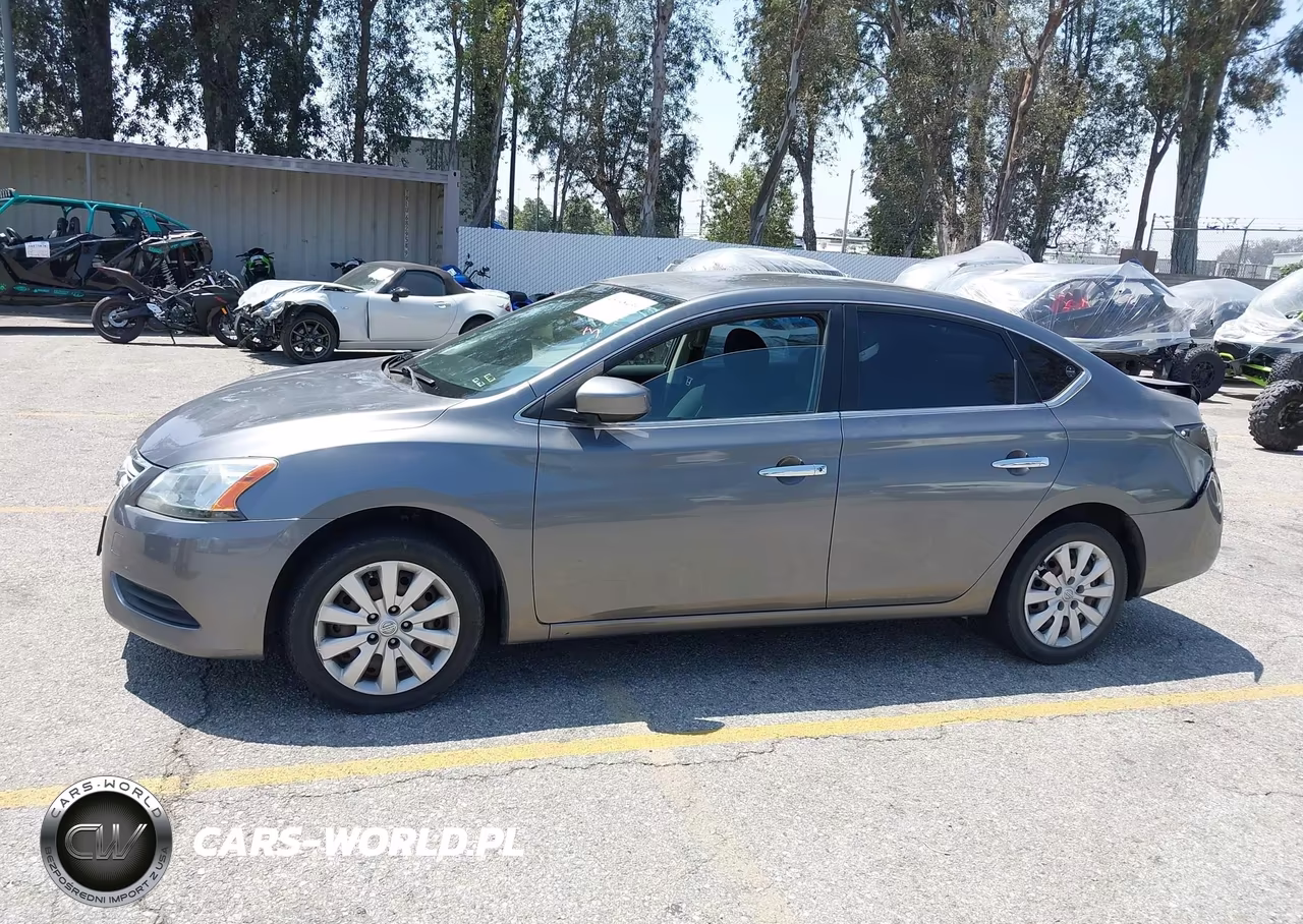 2015 Nissan Sentra S VIN:3N1AB7AP6FY257474 - 14